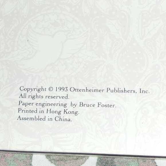 4 Vintage Christmas Popup Collection Books - Picture 4 of 6